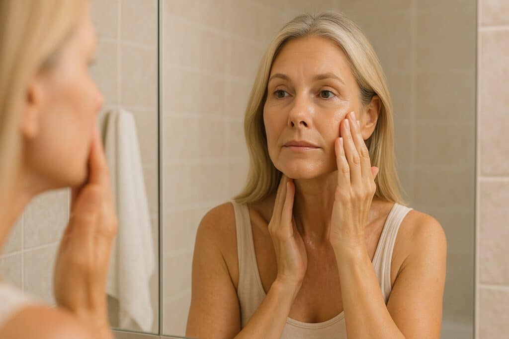 Eliskin soins anti age femme miroir