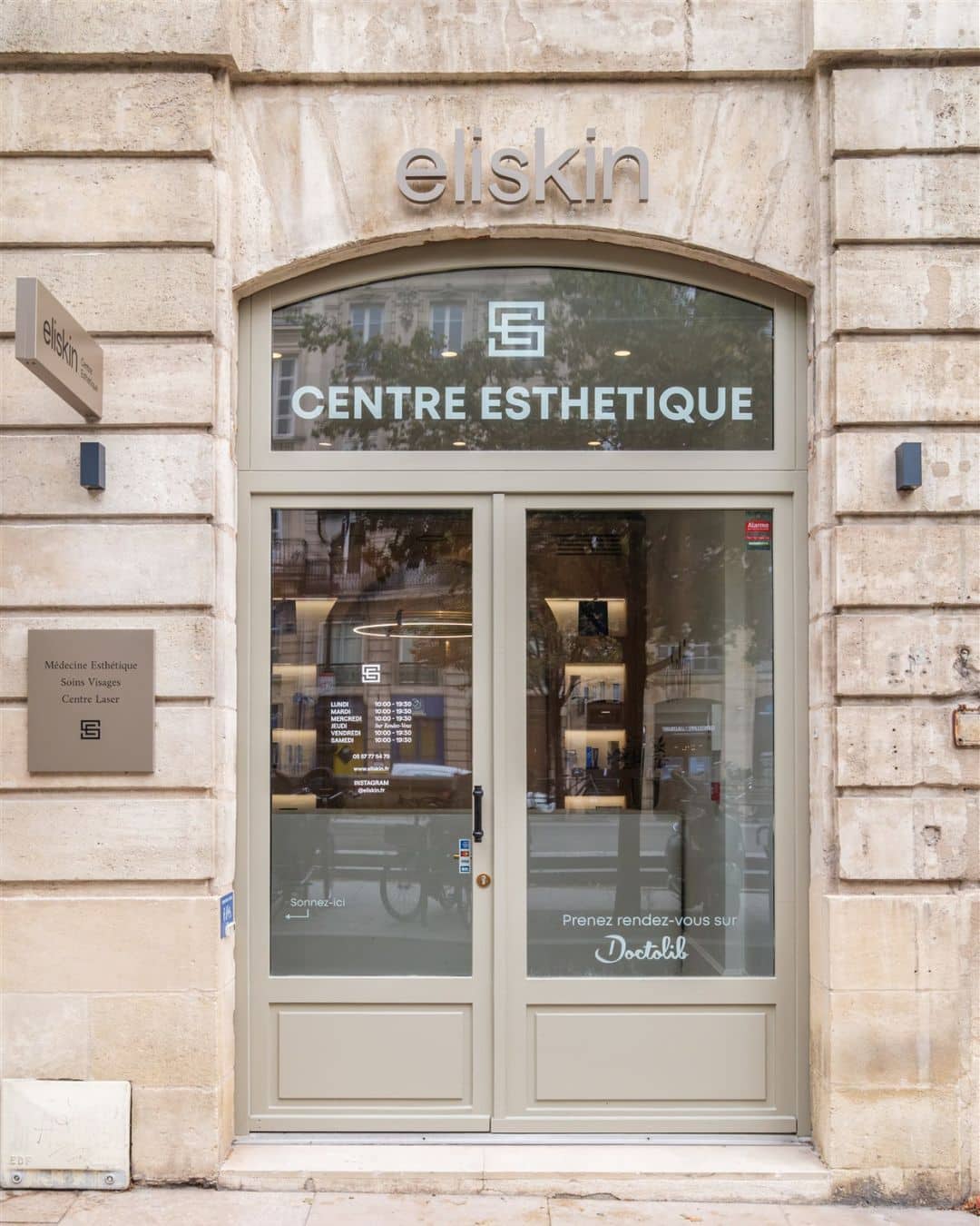 façade centre esthétique et laser eliskin
